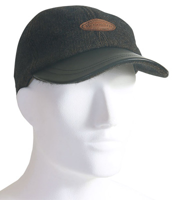 607 Leather Peaked Hat