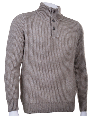 6621 Placket Jumper with Buttons